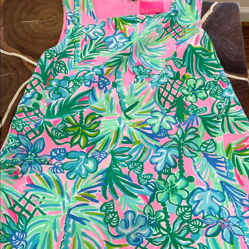 Lilly Pulitzer Donna square neck romper size 12 - Picture 10 of 13